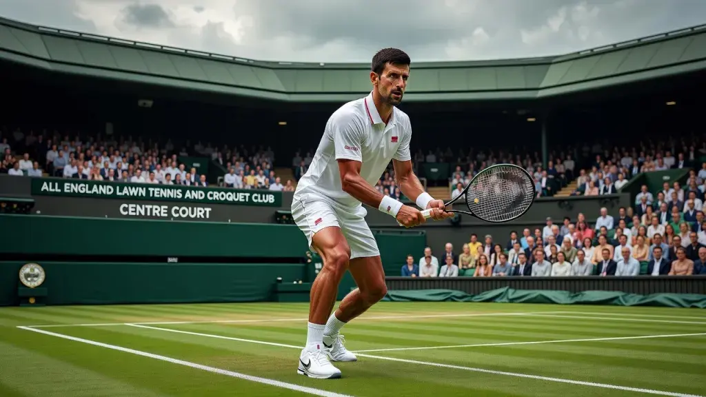 Djokovic enfrenta Sinner em busca do 25º Grand Slam na semifinal de Wimbledon